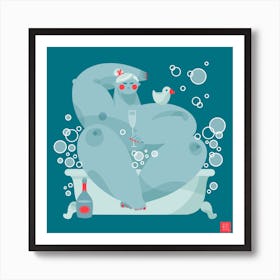 Bubbles Art Print