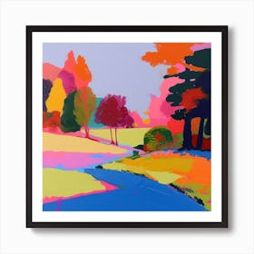 Abstract Park Collection Royal Park Kyoto Art Print