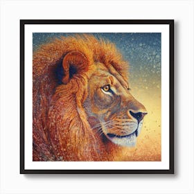 Lion king 1 Art Print