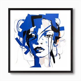 Portrait Of A Woman 37 Art Print