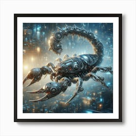 Scorpion In The City Art Print