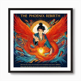 Phoenix Rebirth Art Print