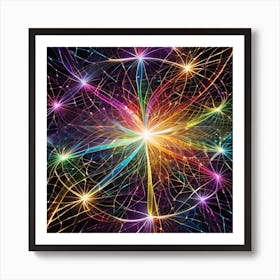 Psychedelic Fractal Art Print