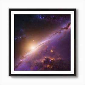 Galaxy - Galaxy Stock Videos & Royalty-Free Footage Art Print