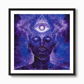 Third Eye Chakra (Ajna) 2 Art Print