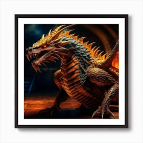 Drakon Art Print