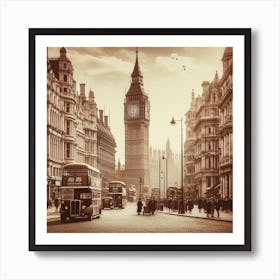 Big Ben In London Art Print