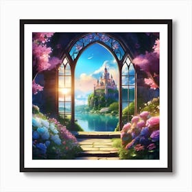 Fairytale Castle Art Print