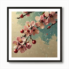 Cherry Blossoms 20 Art Print