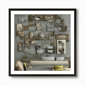 Montage Wall Art Art Print