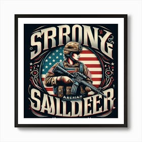 Strong Sailor Art Print