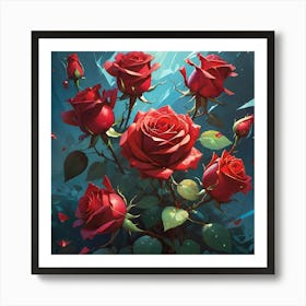 Roses 2 Art Print