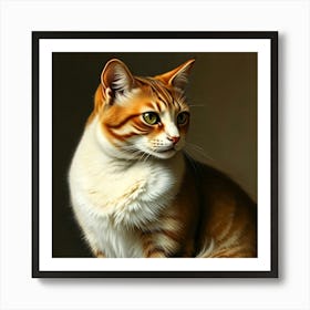 Feline Creative Cat Illustration 22 1 Art Print