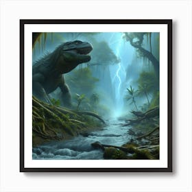 Jungle Monster Art Print