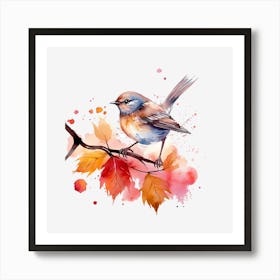 Autumn Bird 2 Art Print