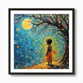 Little Krishna 1 Art Print