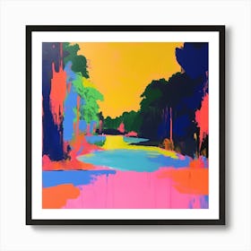 Abstract Park Collection Hyde Park London 5 Art Print