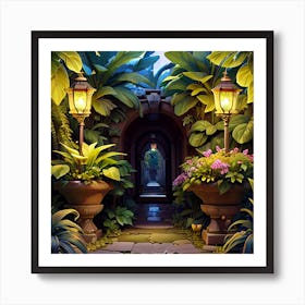 Botanical Gardens Art Print