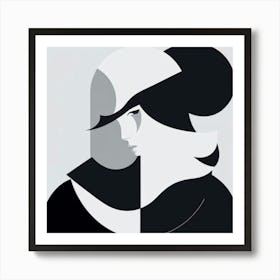 Portrait Of A Woman 5 Art Print