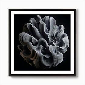 Paper Flower 1 Art Print