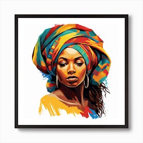 African Woman 4 Art Print