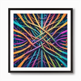 Abstract Fractal Art 8 Art Print