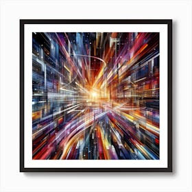 Abstract Abstract - Abstract Stock Videos & Royalty-Free Footage Art Print