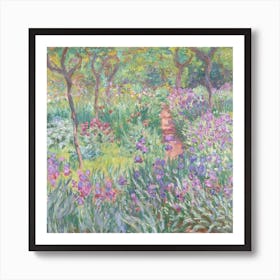 The Artist’S Garden In Giverny (1900), Claude Monet Art Print