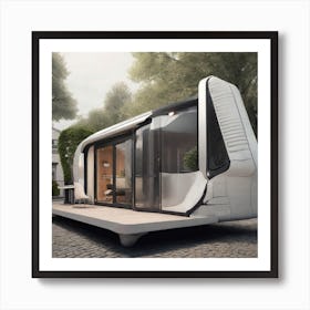 Futuristic Mobile Home 5 Art Print