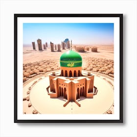 Islamic Mosque 14 Art Print