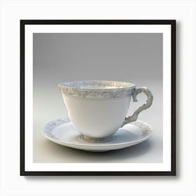 Tea Art 100 Art Print