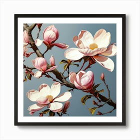 Magnolia 9 Art Print