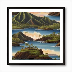 Hawaiian Landscape 7 Art Print