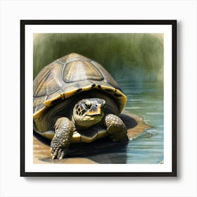 Tortoise 6 Art Print