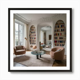 Paris Living Room 2 Art Print