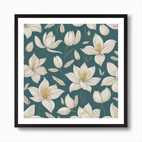 Tranquil Lily Art Print