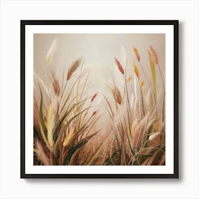 Grass Canvas Art Art Print