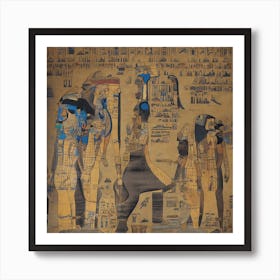 Egyptian Painting 2 Art Print