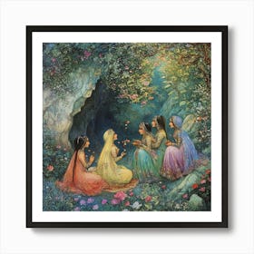 Persian Fairy Tales # 3 Art Print