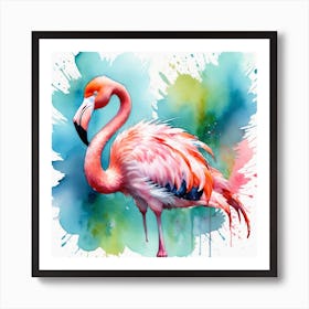 Flamingo Art Print