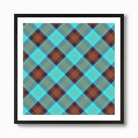 Plaid Pattern 5 Art Print