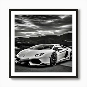 Lamborghini 57 Art Print