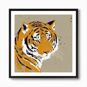 Tiger Canvas Print Art Print