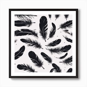 Feathers Art Print