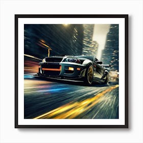 Bmw M3 Wallpaper Art Print