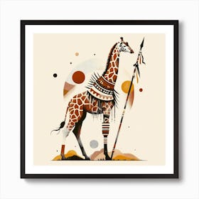 Giraffe Art Print