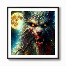 Werewolf Art Print