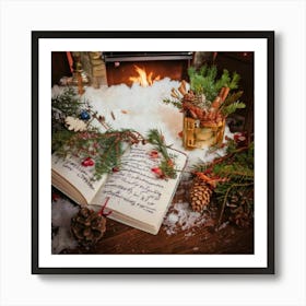 Firefly Journal, Christmas, Holiday, Scene, Festive, Winter, Cozy, Decorative, Nostalgic, Snow, Fami (2) Póster