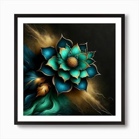 Lotus Flower 45 Art Print