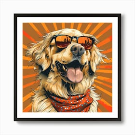 Golden Retriever 1 Art Print